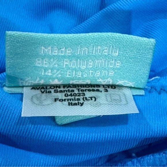 MELISSA ODABASH PANAREA ONE PIECE SWIMSUIT - OCEAN - SZ - 10 .US - Picture 11 of 14